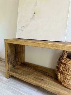 Rack de tv arenado - Domu interiorismo