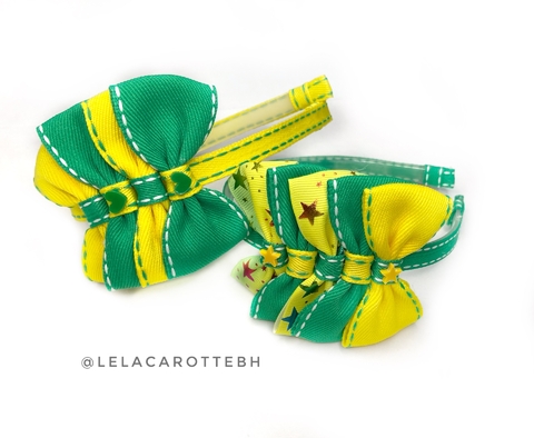 Tiara lacinhos Brasil