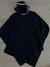 Poncho Negro Zara