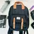 MOCHILA MATELASSE NEGRO - comprar online