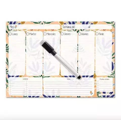 PIZARRA IMANTADA 20X30 BOTANICO