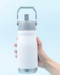 BOTELLA ACERO BLANCA 500 ML