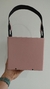 CANASTA MATERA SIMIL CUERO ROSA - comprar online