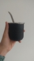 MATE DE ACERO NEGRO 130ml