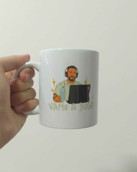 TAZA MESSI VAMOS A JUGAR