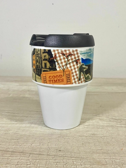 VASO CAFE VINTAGE COLLAGE