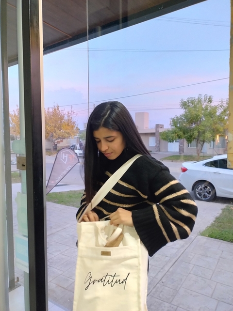 TOTE BAG MATERA GRATITUD