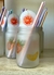 VASOS FRASCOS ESMERILADOS FRESH DRINKS