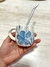 MATE FLORES AZULES ARTESANAL - tienda online