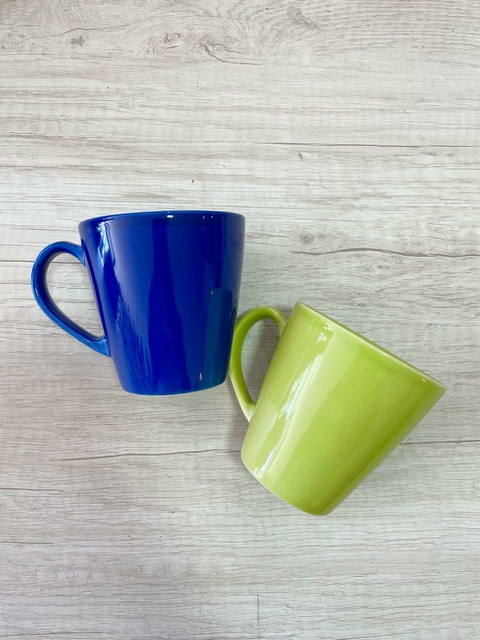 TAZA AZUL/VERDE