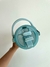 VASO BOTELLA AGARRADERA ACERO 900 ML. CELESTE en internet