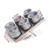 Especiero 6 Frascos Imantado Acero Inoxidable - tienda online