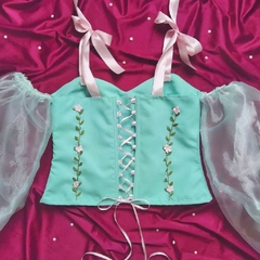 Corset Ikigai (corte cadera) - Verde Acqua - Alium Trend
