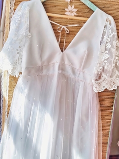 Vestido Hanami - Escote en V - comprar online