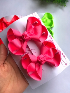 Parzinho M Laço Bella Neon - comprar online