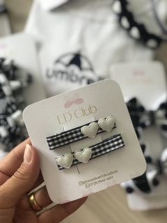 Hair Clips Coração