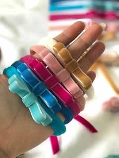 Kit RN 5 Faixinhas Veludo Cores Vibrantes na internet