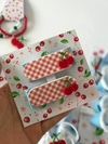 Duplinha de Hair Clips Cerejinha