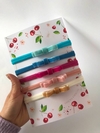 Kit RN 5 Faixinhas Veludo Cores Vibrantes