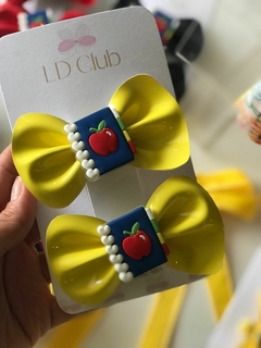 Coleção Rabisco - Par de Laço Bia Escolar - comprar online