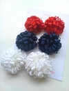 Par de Pompom de Fita P - 6cm Liso