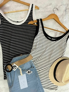 musculosa rayada morley