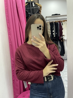Sweater Abril bordo