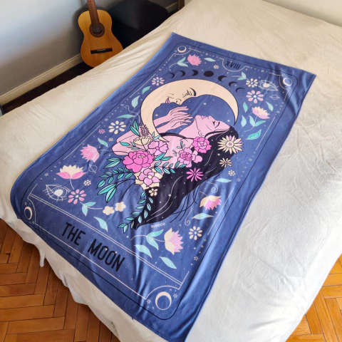 Manta de micropolar The Moon - comprar online