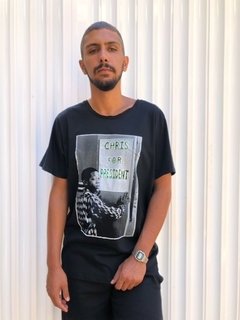 T- shirt Chris para presidente