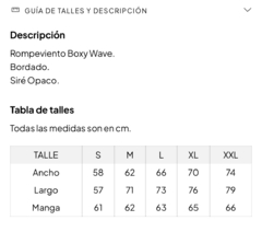 Imagen de Campera Rompeviento VS Global Violeta