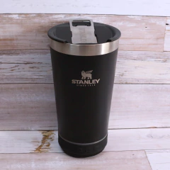 Vaso Cervecero con Parlante 473cc Negro - comprar online