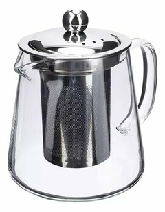 Tetera de vidrio con filtro infusor 750ml - Raíces de Vida · Ecotienda