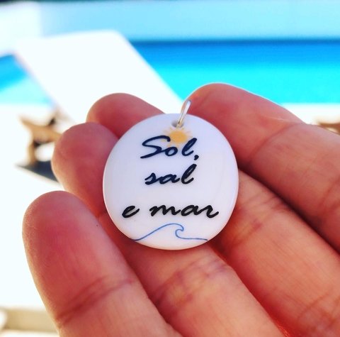 Pingente "Sol,Sal e Mar"