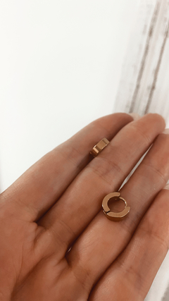 OFERTA AROS PUPU ACERO ROSE - comprar online