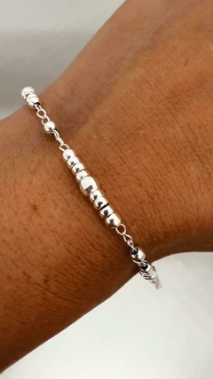 PULSERA SUPER PLATA 925 en internet