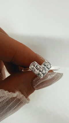 ANILLO ELENA PLATA 925 en internet