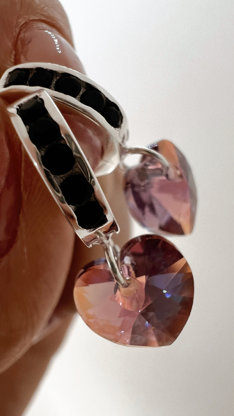 AROS SHIM PLATA 925 CRISTAL