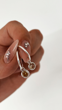 AROS GOLD PLATA 925