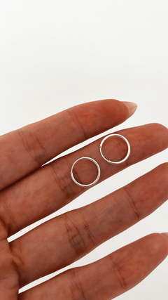 AROS YORK PLATA 925 - comprar online