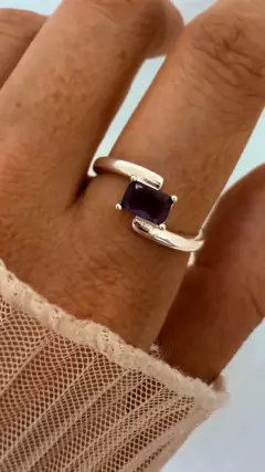 ANILLO LALILILA PLATA LAMINADA - comprar online
