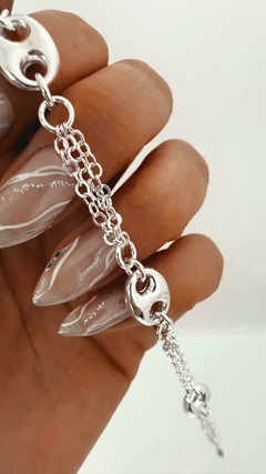 PULSERA GENA PLATA 925 - comprar online