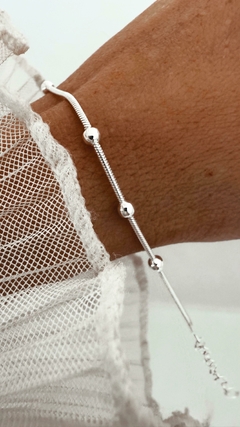 PULSERA DAMI PLATA 925 - comprar online