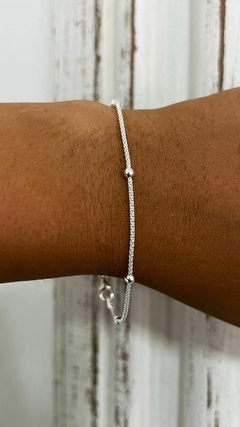 PULSERA RAMMSTAIN PLATA 925 - comprar online