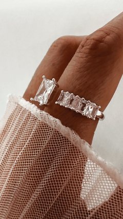 ANILLO LIZAH PLATA LAMINADA - comprar online