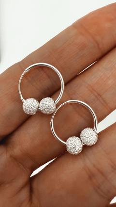 AROS RIXA PLATA 925 - comprar online