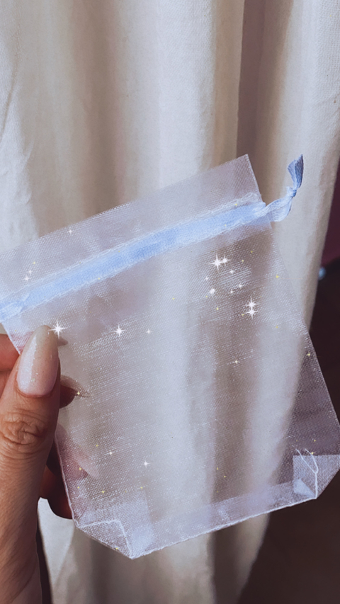 BOLSAS DE ORGANZA X5 BLANCA GRANDE