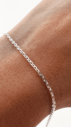 PULSERA FORCET PLATA 900 UNISEX - comprar online