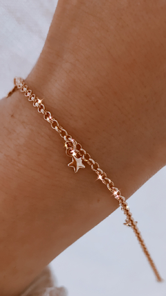 PULSERA PILI ORO ROSE BP