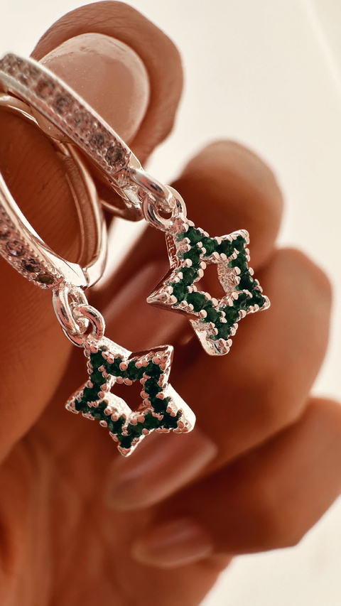 AROS GREEN STAR PLATA LAMINADA