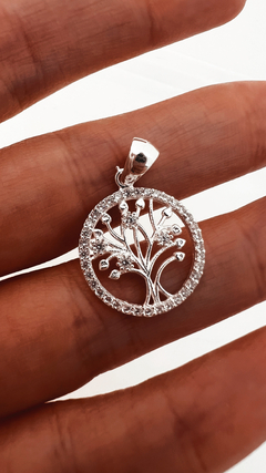 DIJE ARBOL VIDA PLATA 925